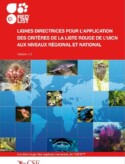 Lignes Directrices pour l’Application des Critères de la Liste Rouge de l’UICN aux Niveaux Régional et National (Version 4.0)