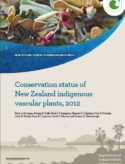 Conservation status of New Zealand indigenous vascular plants, 2012
