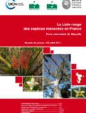 La Liste Rouge des Espèces Menacées en France –  Flore Vasculaire de Mayotte (The National Red List of France – Vascular Plants of Mayotte) – 2014