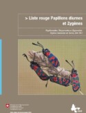 Liste rouge Papillons diurnes et Zygènes (Red List of Swiss butterflies and forester moths) 2014 – French
