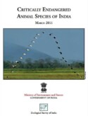 Critically Endangered animal species of India -2011