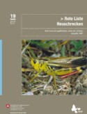 Rote Liste Heuschrecken Schweiz (Red List of Swiss Orthoptera) 2007 – German