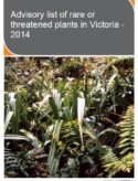 Advisory list of rare or threatened plants in Victoria, Australia – 2014