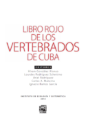 Libro Rojo de los Vertebrados de Cuba (Red Book of Vertebrates in Cuba) – 2012